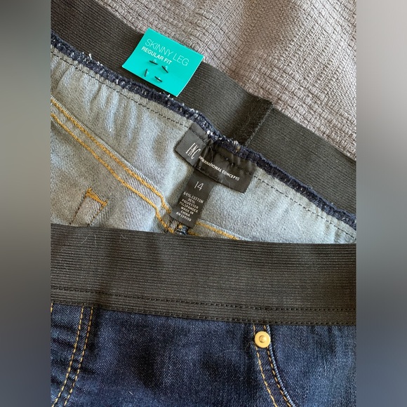 INC Denim Jeggings Size 14 - Picture 5 of 11